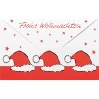 Weihnachten Mini Geldgeschenkkarte mit Umschlag...