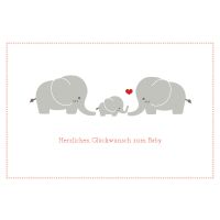 Geburt Ereignis Glückwunschkarte mit Umschlag...