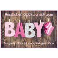 Geburt Ereignis Glückwunschkarte mit Umschlag  Baby...