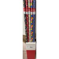 Geschenkpapierrollen Sortiment 30 Stück 5 Dekore 70x200 cm Bundle UVP € 75,00 Bundle Geschenkpapierröllchen