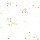 Weihnachtliche Transparentfolie 70x150 cm - Klarsichtfolie Sternenhimmel - Blumenfolie mit Druck