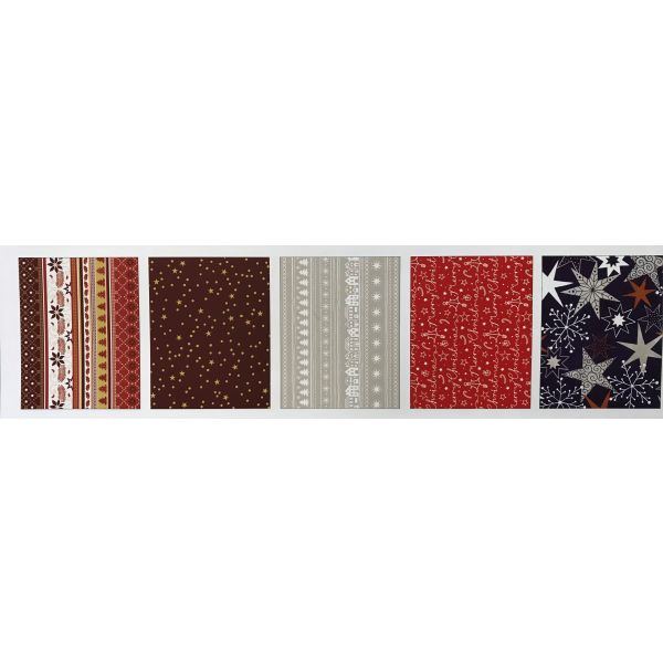 Sortiment Geschenkpapier Weihnachten UVP: € 89,70 - 30 Röllchen 70cm x 200cm á UVP 2,99