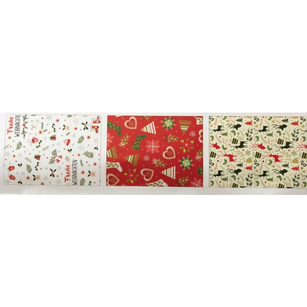Sortiment Geschenkpapier Weihnachten UVP: € 89,70 - 30 Röllchen 70cm x 200cm á UVP 2,99 - Nostalgie