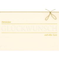 Allgemeine Wünsche Glückwunschkarte mit...