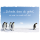 Abschied Grußkarte mit Umschlag  Pinguine Schade, dass Du gehst