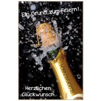 Allgemeine Wünsche - Glückwunschkarte im Format...