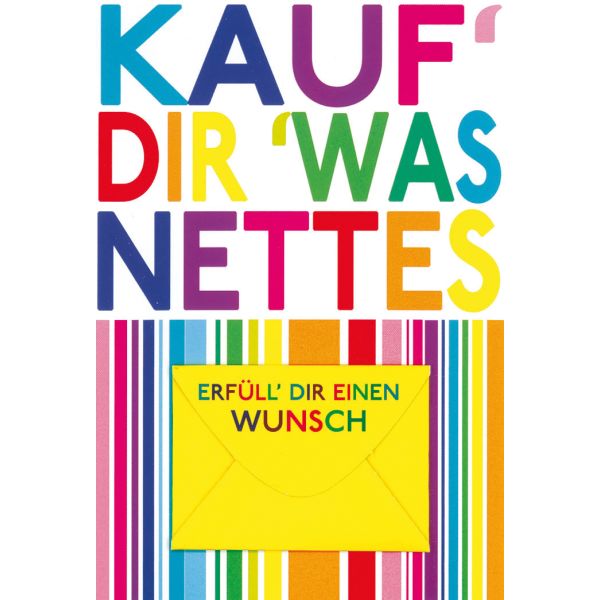 Kaufe Dir Etwas Schönes