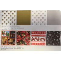 Weihnachten Geschenkpapier Seidenpapier 70x50cm 4...