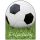 Einladungen Fußball 5 Einladungskarten mit Umschlägen im Topper Fußball