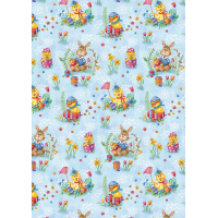 Geschenkpapier Ostern Sortiment 30 Rollen 70 x 200 cm Bundle UVP € 89,70