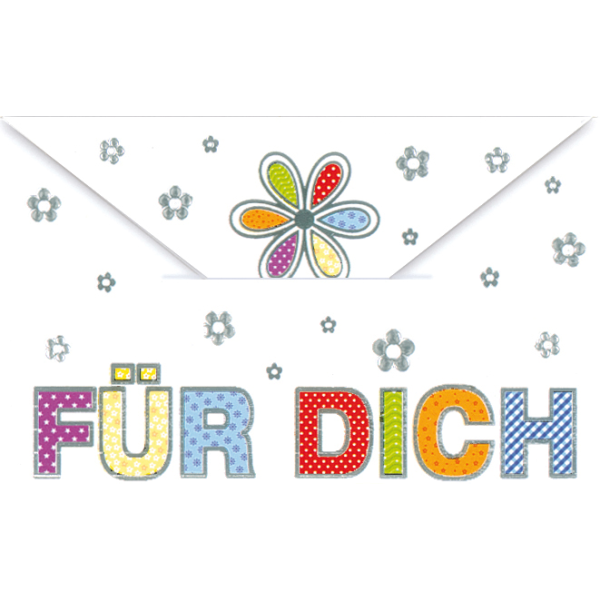 Allgemeine Wünsche Geldgeschenkkarte mit Umschlag  Für Dich