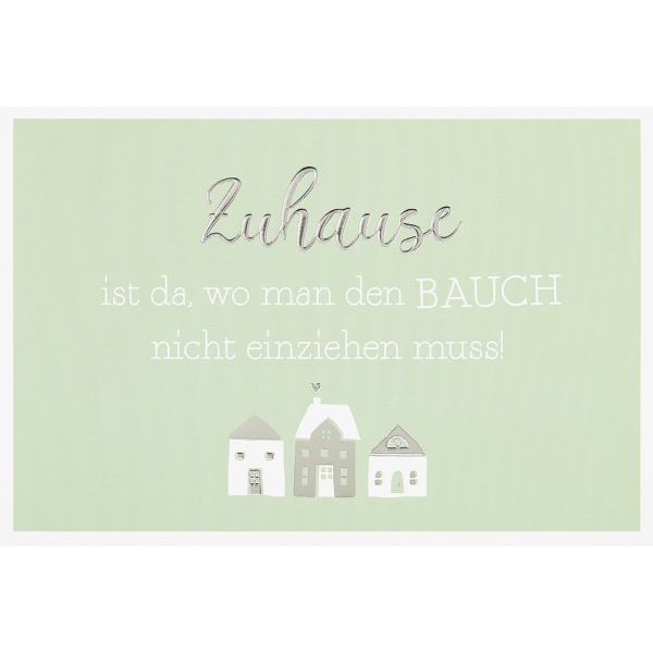 Neues Heim Einzug Umzug Glückwunschkarte mit Umschlag  Zuhause