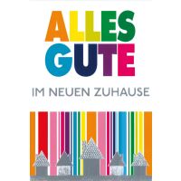 A - Neues Heim Einzug Umzug  Glückwunschkarte mit...