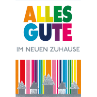 A - Neues Heim Einzug Umzug  Glückwunschkarte mit...