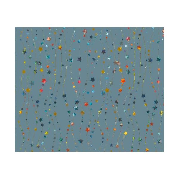 Geschenkpapier Weihnachten - Röllchen 70x150cm – Sternenfunk.grau
