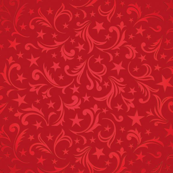 Geschenkpapier Weihnachten Röllchen 70x150cm rote Ornamente