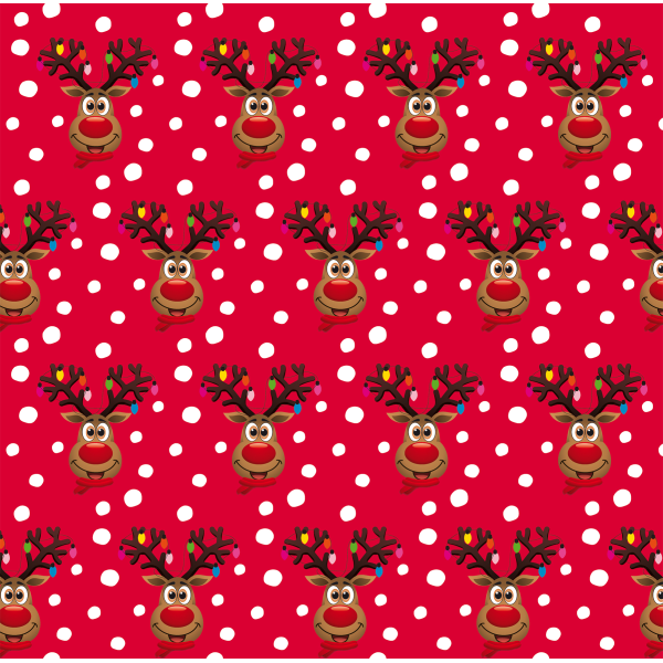 Geschenkpapier Weihnachten Röllchen 70x150cm Funny Christmas Elche