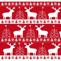 Geschenkpapier Weihnachten Röllchen70x150cm Elche...