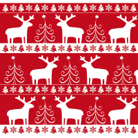 Geschenkpapier Weihnachten Röllchen70x150cm Elche...