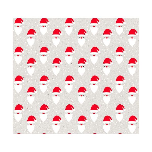 Geschenkpapier Weihnachten Röllchen 70x150cm Cool Santa Weihnachtsmänner