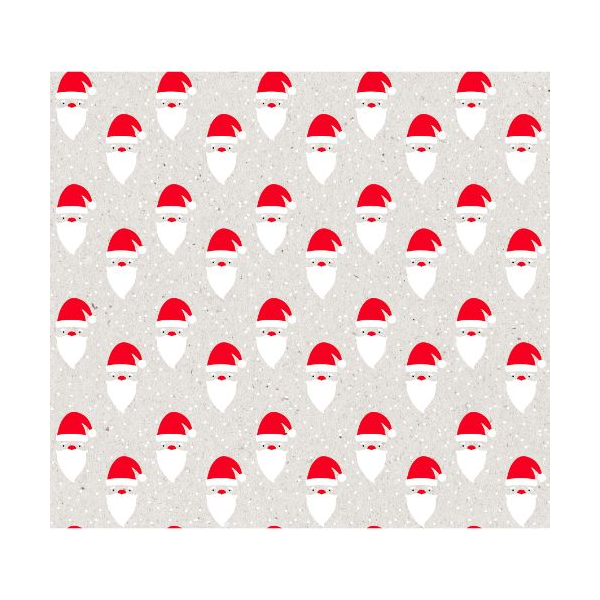 Geschenkpapier Weihnachten Röllchen 70x150cm Cool Santa Weihnachtsmänner
