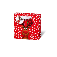 Tasche CD-Format Funny Christmas Rudolf Rentier...