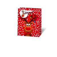 Weihnachten Tasche Buchformat Geschenktüte Funny...