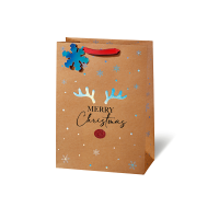 Weihnachten Tasche Geschenktüte A4-Format Red Nose...
