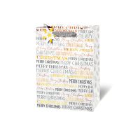 Weihnachten Geschenktüte Tasche A4 Format  Merry...