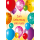 Geburtstag Glückwunschkarte mit Umschlag Luftballons Alles Gute