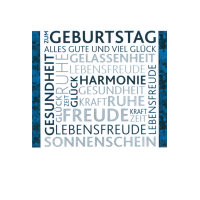 Geburtstag Glückwunschkarte mit Briefumschlag...