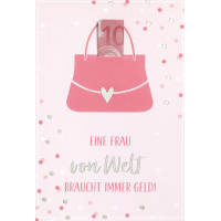 Geburtstag Geldkarte unverpackte Glückwunschkarte...