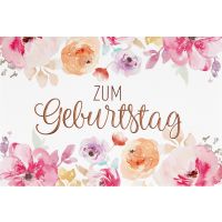 Geburtstag unverpackte Glückwunschkarte mit...