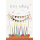 Geburtstag Collage Applikationen Glückwunschkarte mit Briefumschlag Kerzen Wimpel Happy birthday