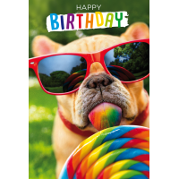 Geburtstag Premium Line Glückwunschkarte mit...