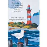 Geburtstag Glückwunschkarte Umschlag Plattdeutscher...