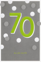 70. Geburtstag - Unverpackt – plastikfreie...
