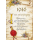 81. Geburtstag Jahrgang 1946 Glückwunschkarte mit Umschlag und Innentext 1946 ein Spitzenjahrgang