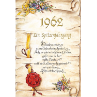 65. Geburtstag Glückwunschkarte mit Umschlag Ein...