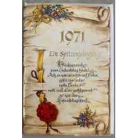 55. Geburtstag 1971 ein Spitzenjahrgang...