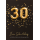 30. Geburtstag Glückwunschkarte mit Umschlag 30 Gold Herzlichen Glückwunsch