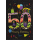 50. Geburtstag Glückwunschkarte mit Umschlag 50 Bunt Kerzen Ballons Happy Birthday