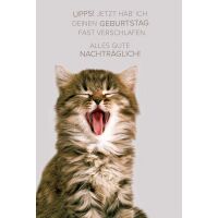 Geburtstag nachträglich Upps verschlafen...