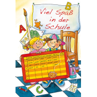 Schulanfang  Glückwunschkarte mit Umschlag...