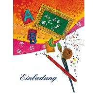 Schulanfang - Einladungen - 5 Karten – 5...