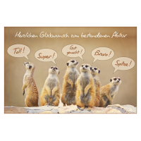 Abitur  Glückwunschkarte mit Umschlag...