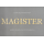 Magister - Glückwunschkarte im Format 11,5 x 17 cm mit Briefumschlag