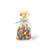 Ostern Klarsichtbeutel -190x115 bunte Eier -...