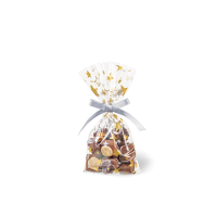Weihnachten Klarsichtbeutel Zellglas 19x11,5cm goldene...