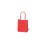 Tasche - Kraftpapier - 12x15x5,5 cm - rot
